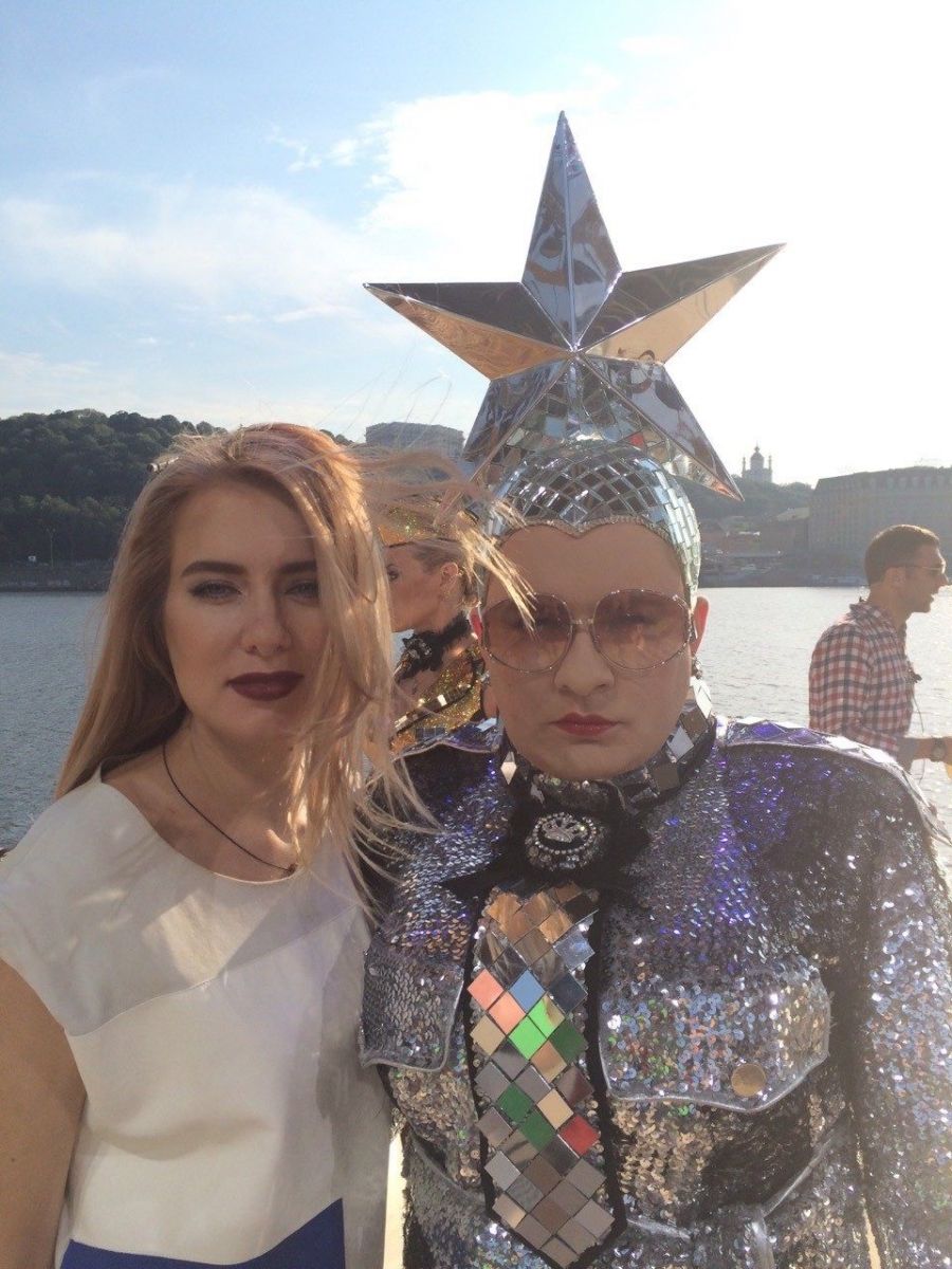 Ольга Горбачева и Верка Сердючка