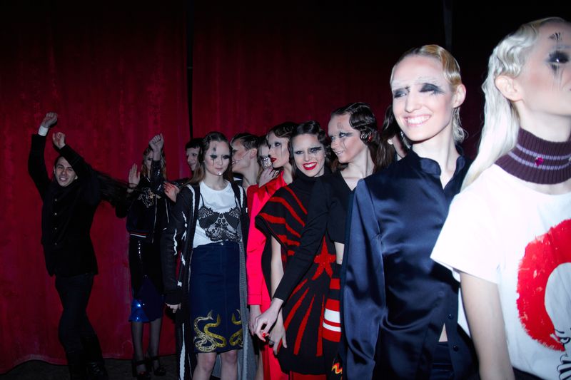 Показ коллекции Жана Грицфельдта Circus of Life в рамках Ukrainian Fashion Week