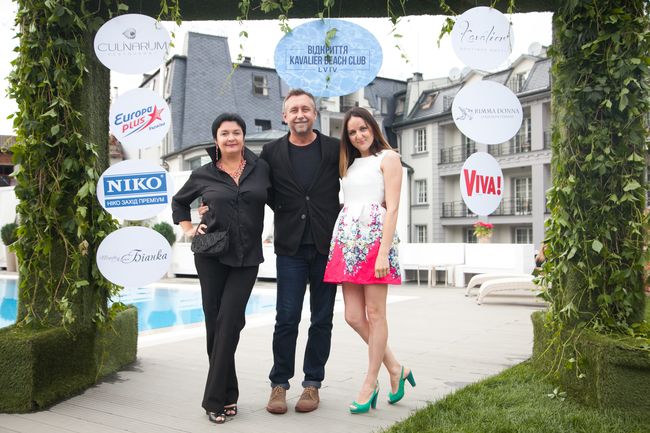 Украинские звезды открыли во Львове пляжный сезон