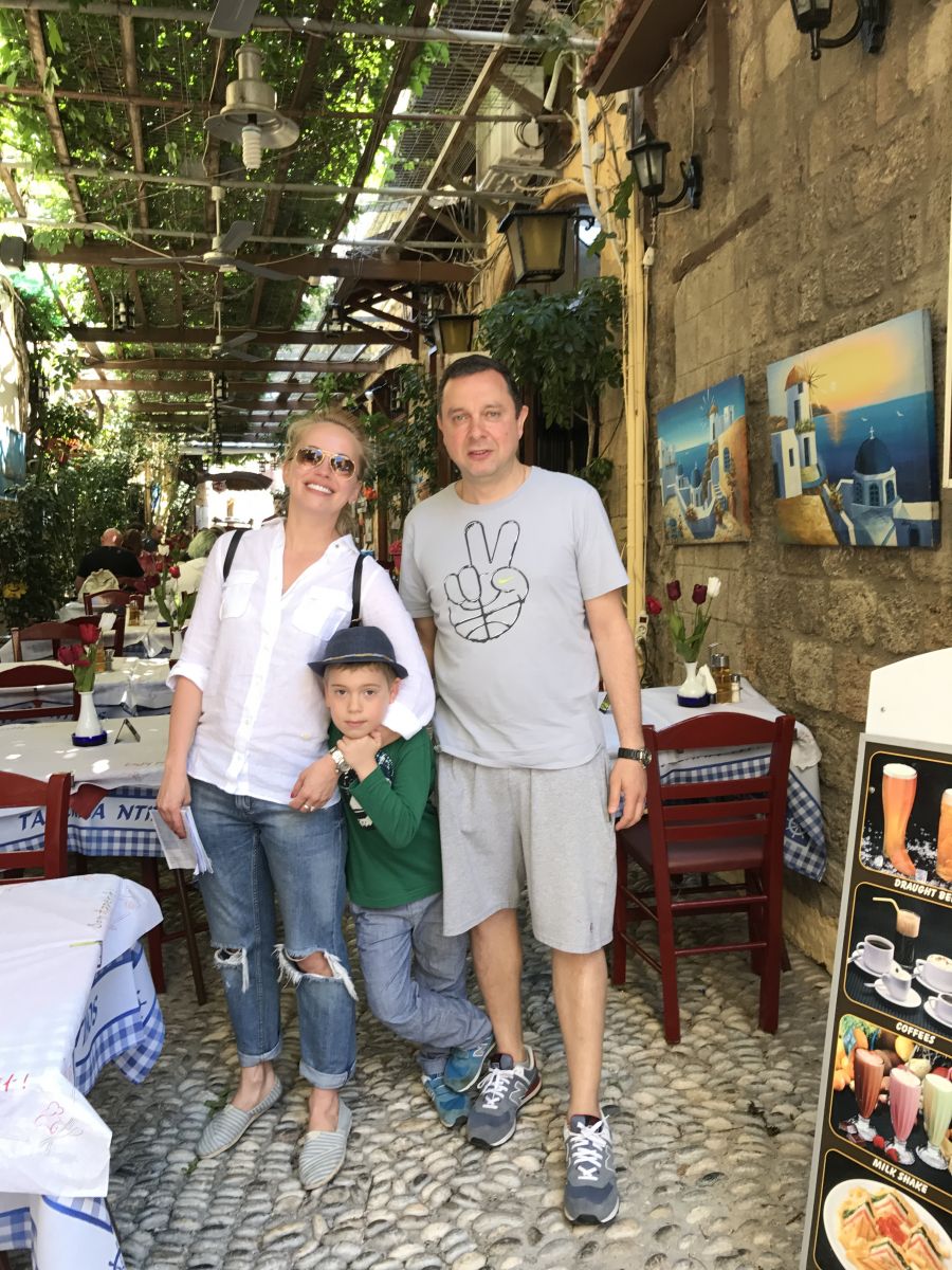 Оксана Гутцайт побывала в круизе по греческим островам