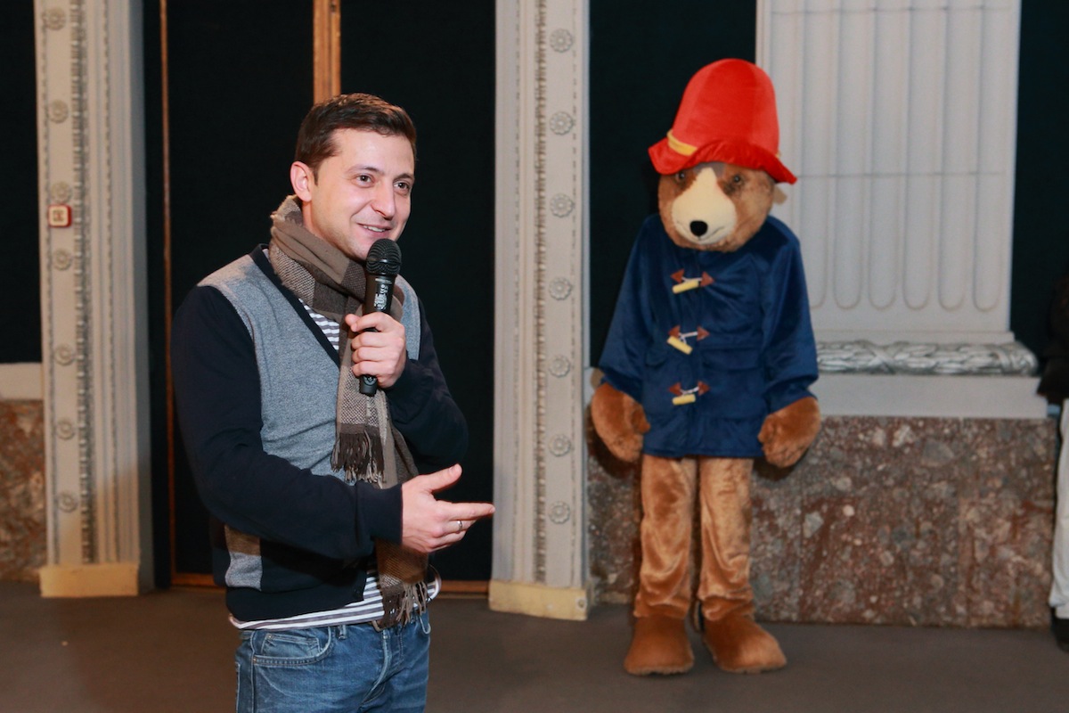 Владимир Зеленский представил новый семейный блокбастер Приключения Паддингтона