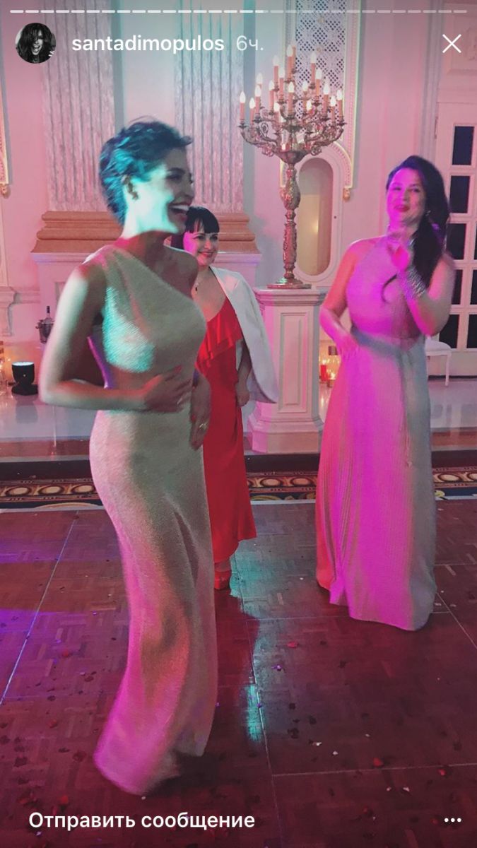 Сладкие 30: Санта Димопулос показала фотографии с пышного празднования юбилея