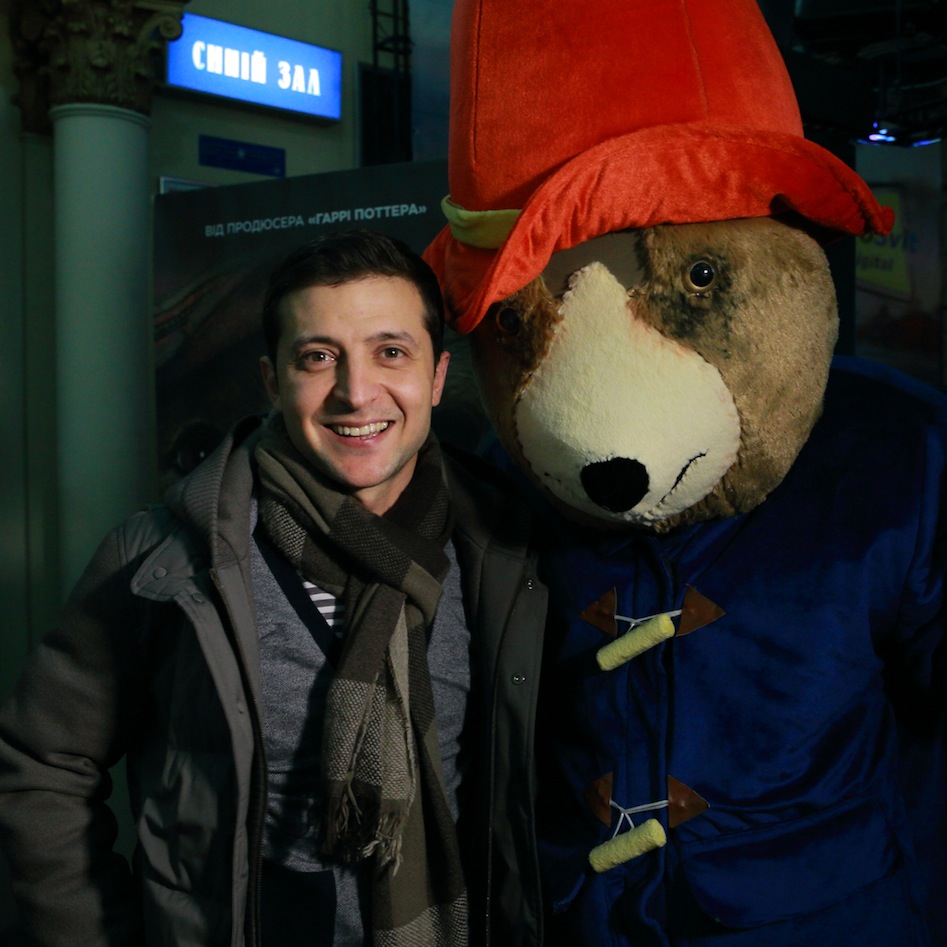 Владимир Зеленский представил новый семейный блокбастер Приключения Паддингтона