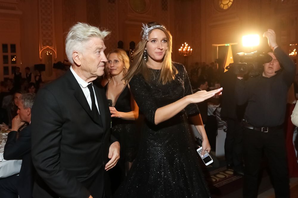 Звезды на встрече с Дэвидом Линчем в Киеве