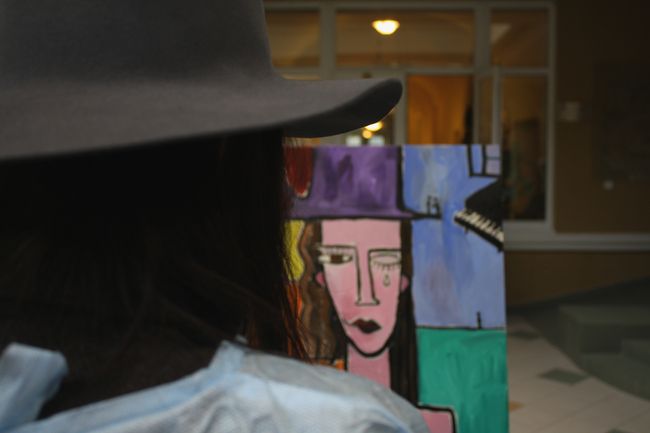 Украинские звезды посетили детский кардиоцентр и вместе с художниками создали картины для Зимнего Благотворительного аукциона.