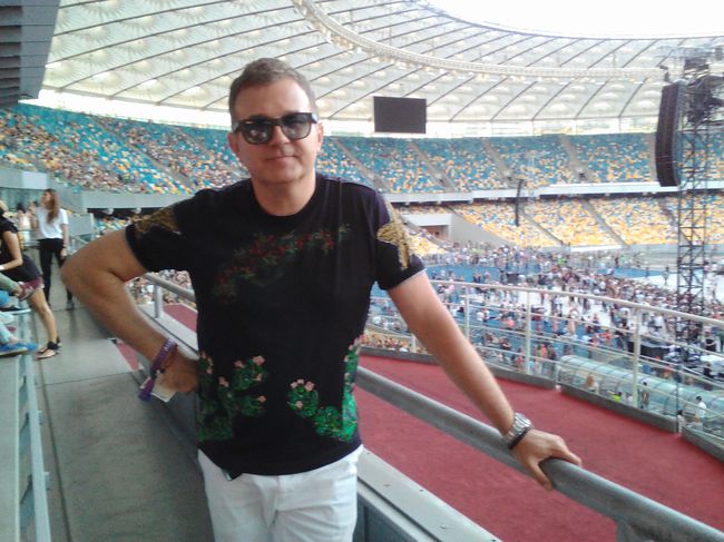 Украинские звезды на концерте Depeche Mode в Киеве