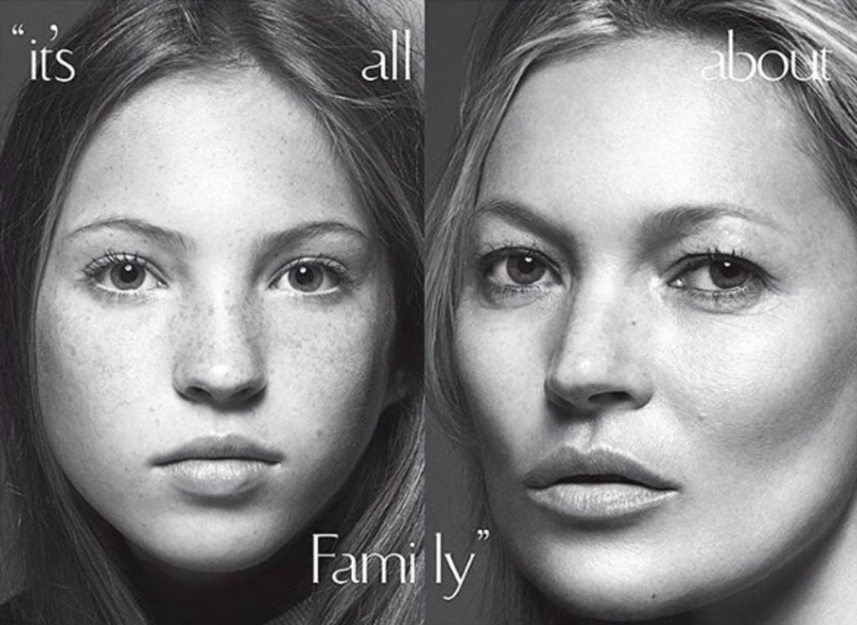 Кейт Мосс с 13-летней дочерью снялась для обложки Vogue