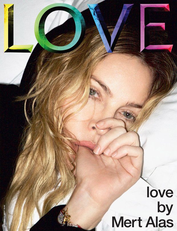 Мадонна снялась в необычной фотосессии для Love Magazine