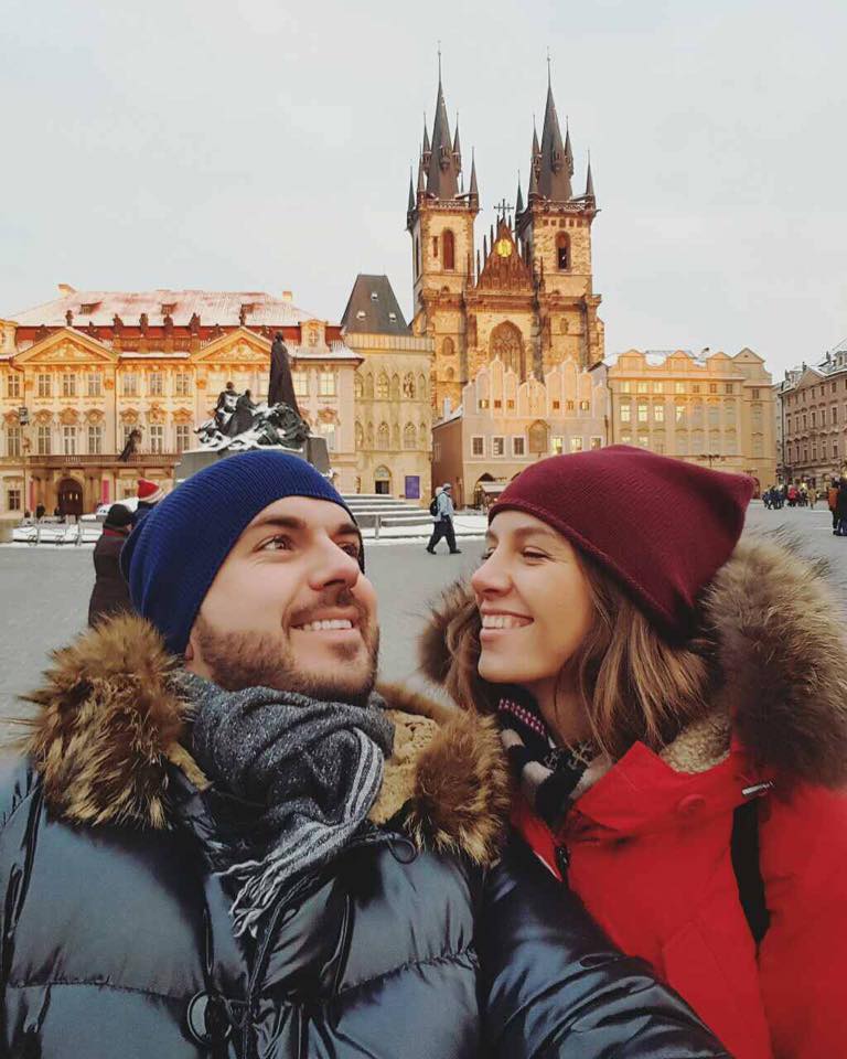 Григорий Решетник с женой Кристиной