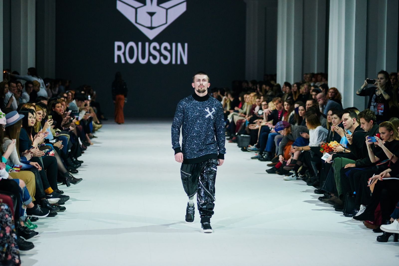 Герой АТО вышел на подиум Ukrainian Fashion Week