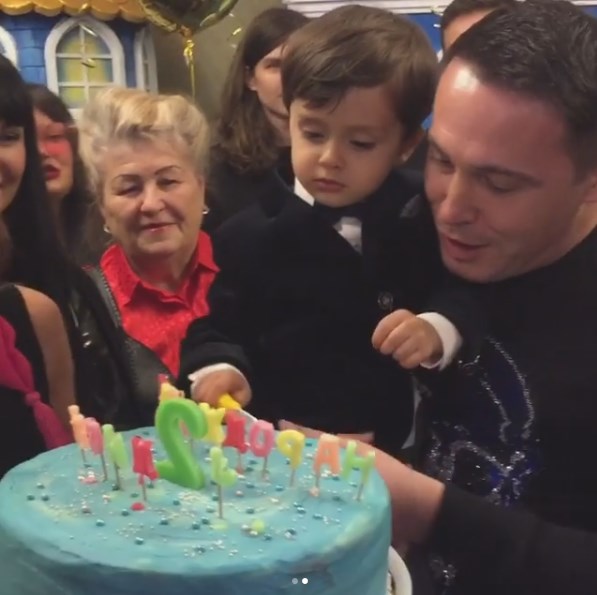 Ирина Билык и Аслан Ахмадов отпраздновали 2-летие сына Табриза