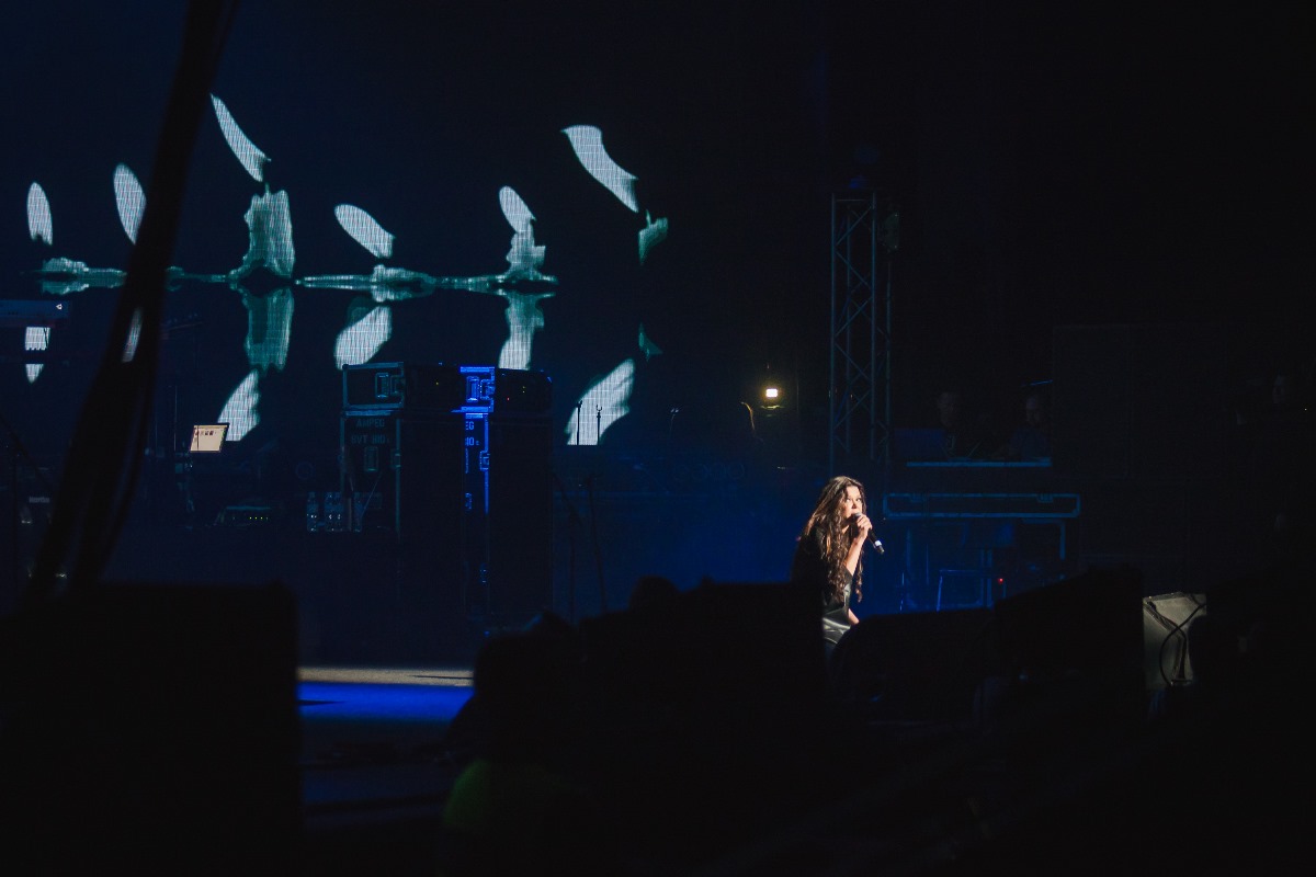 Руслана на концерте памяти Кузьмы Скрябина