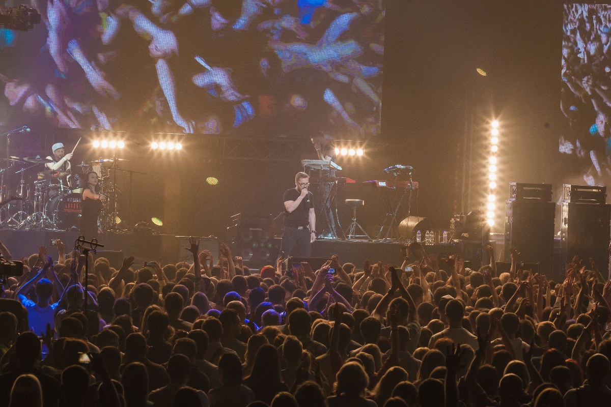 Александр Пономарев на концерте памяти Кузьмы Скрябина