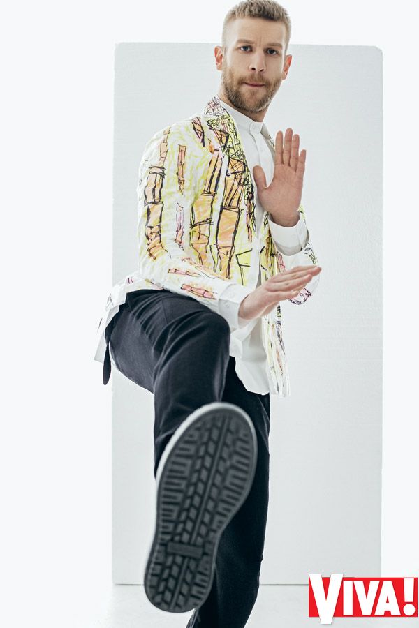 Иван Дорн в фотосессии для Viva!