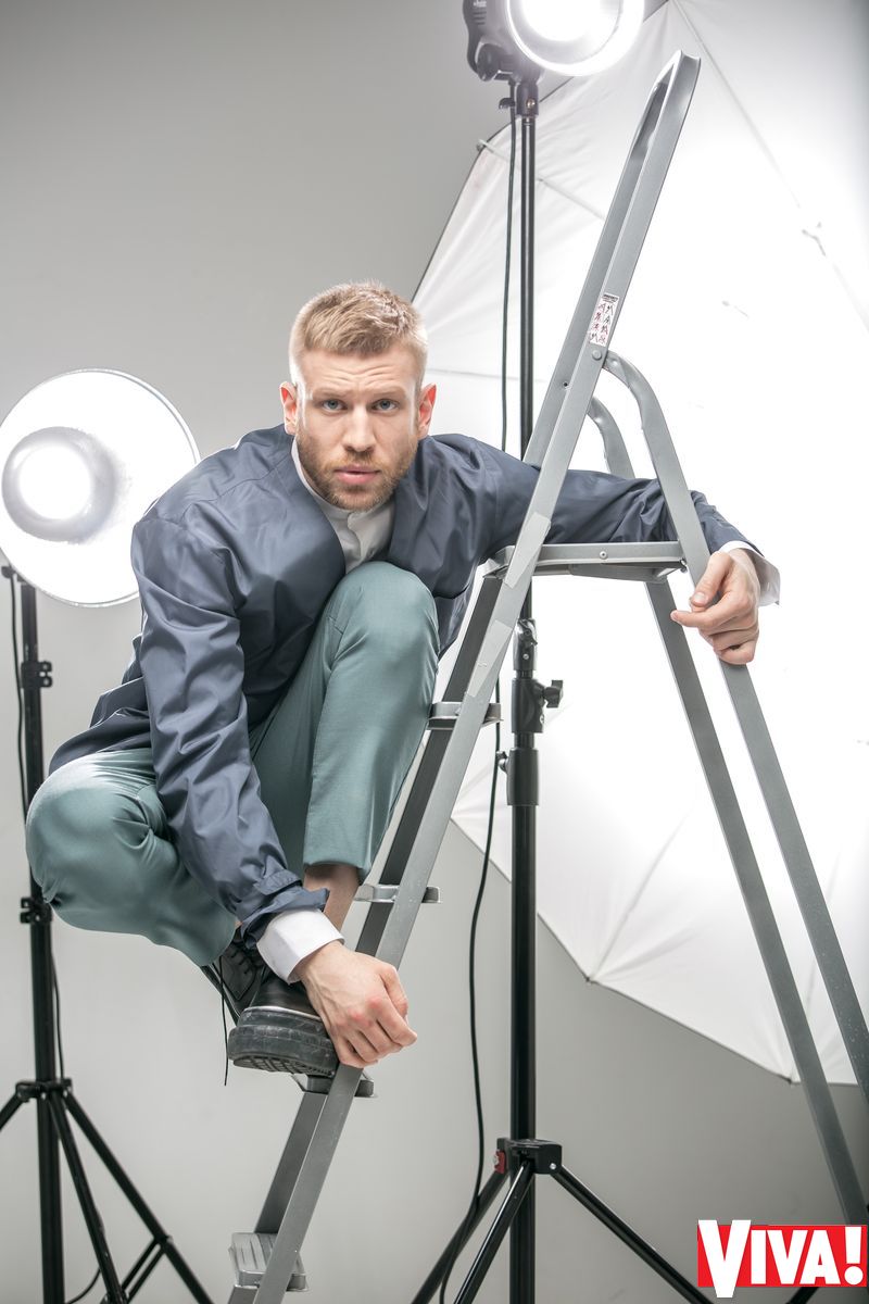 Иван Дорн в фотосессии для Viva!