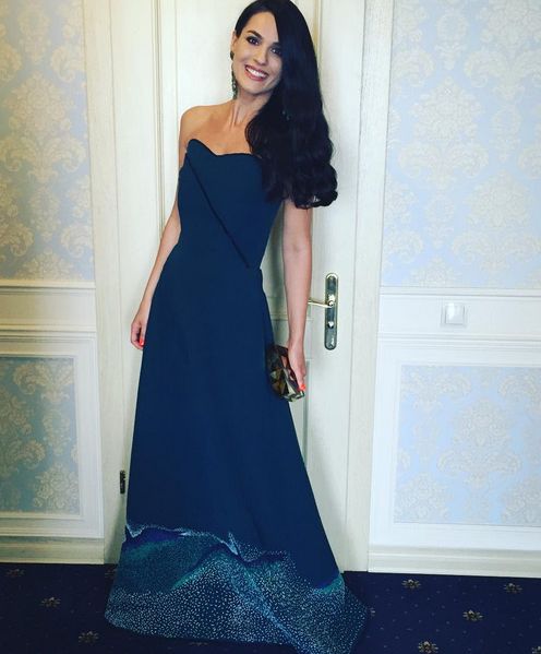 Маша Ефросинина на свадьбе Сергея Притулы