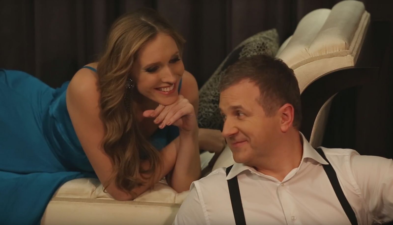 Катя Осадчая и Юрий Горбунов в журнале Viva!