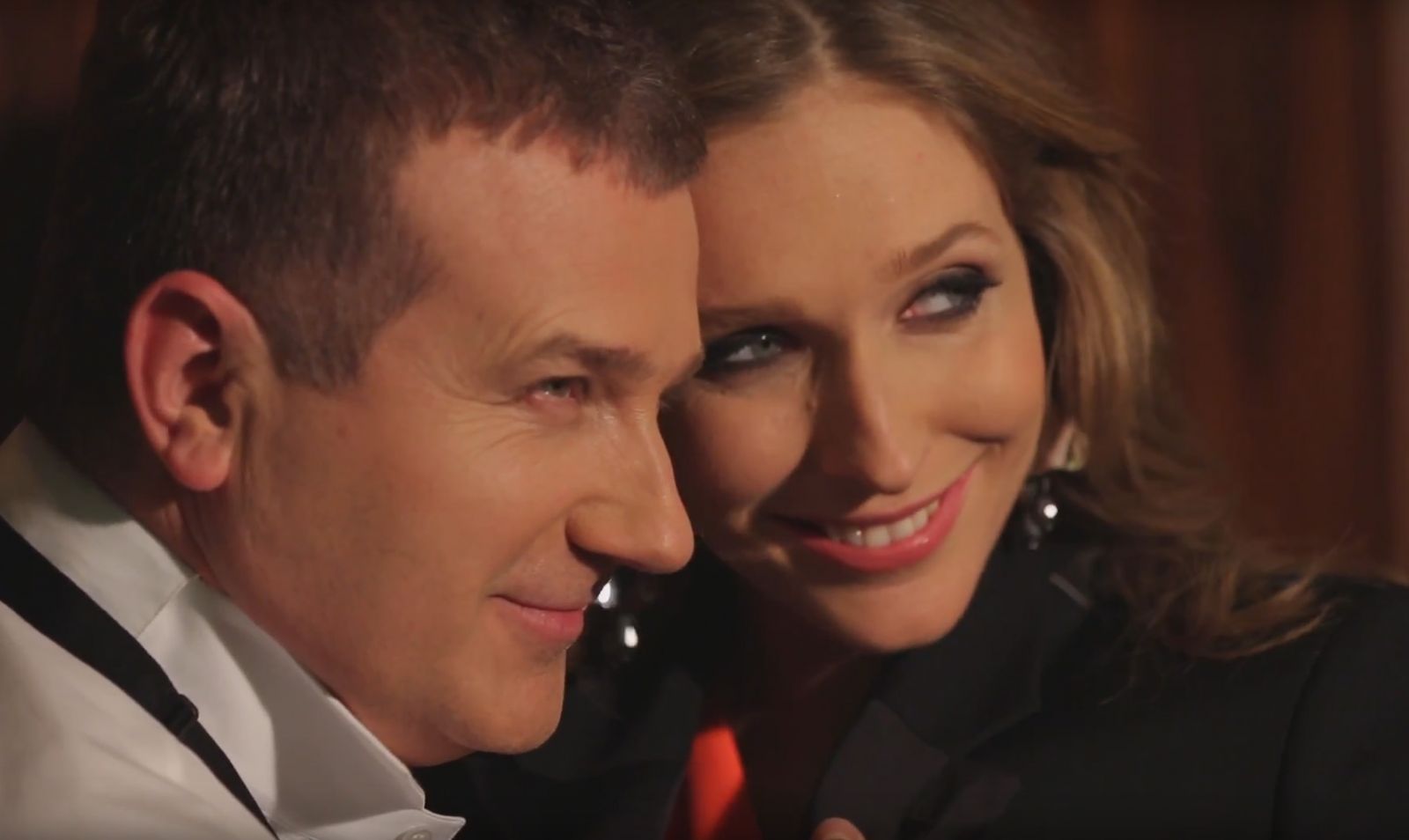 Катя Осадчая и Юрий Горбунов в журнале Viva!