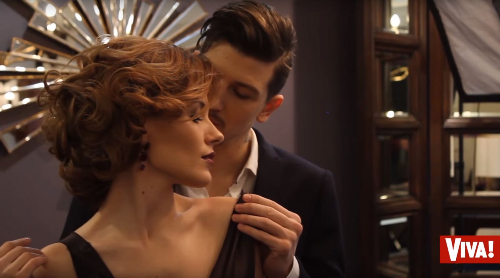 Эрика и ее любимый мужчина: эксклюзивное видео Viva.ua