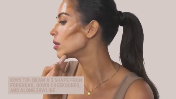 Похудевшая Ким Кардашьян презентовала свою линию косметики