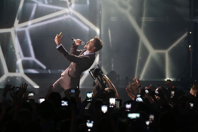 концерт Димы Билана в Москве