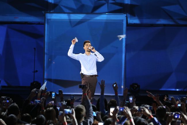 концерт Димы Билана в Москве