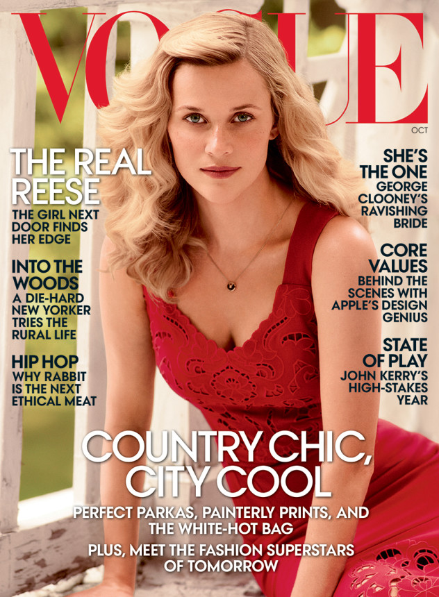 Риз Уизерспун блистает на страницах Vogue