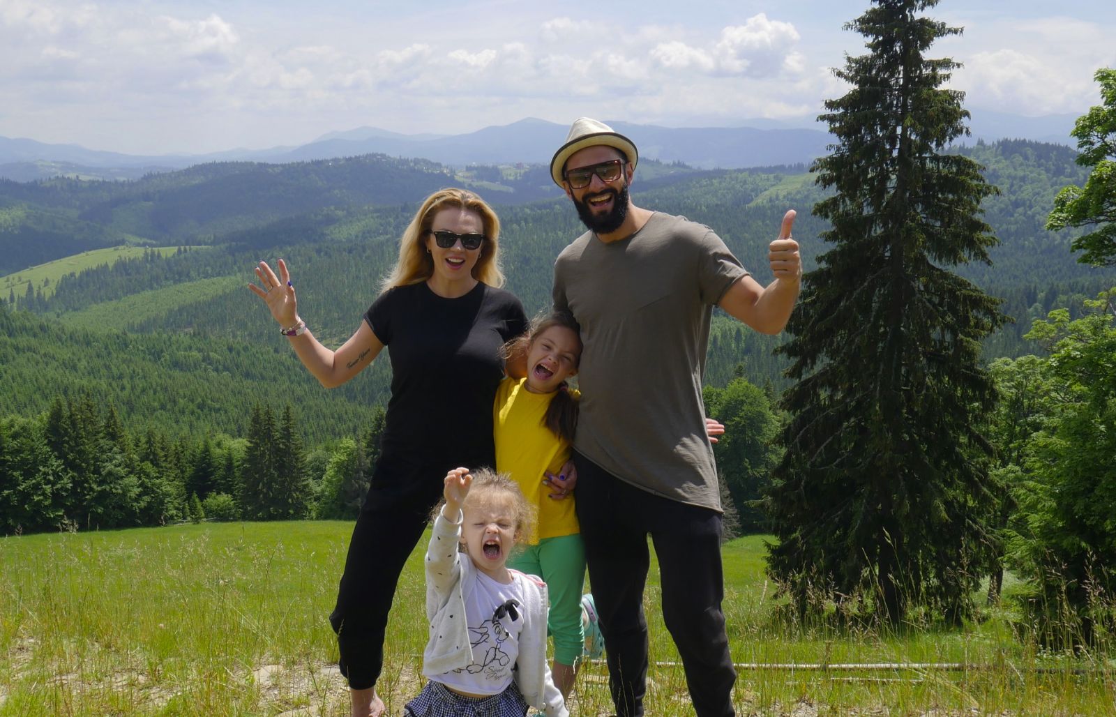 Kishe  с семьей отдохнул в Буковеле