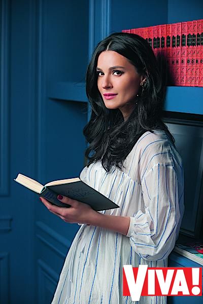 Маша Ефросинина в фотосессии для журнала Viva!