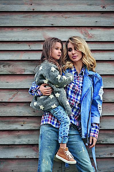 Светлана Лобода и ее дочь Евангелина. Фотосессия для журнала Viva!