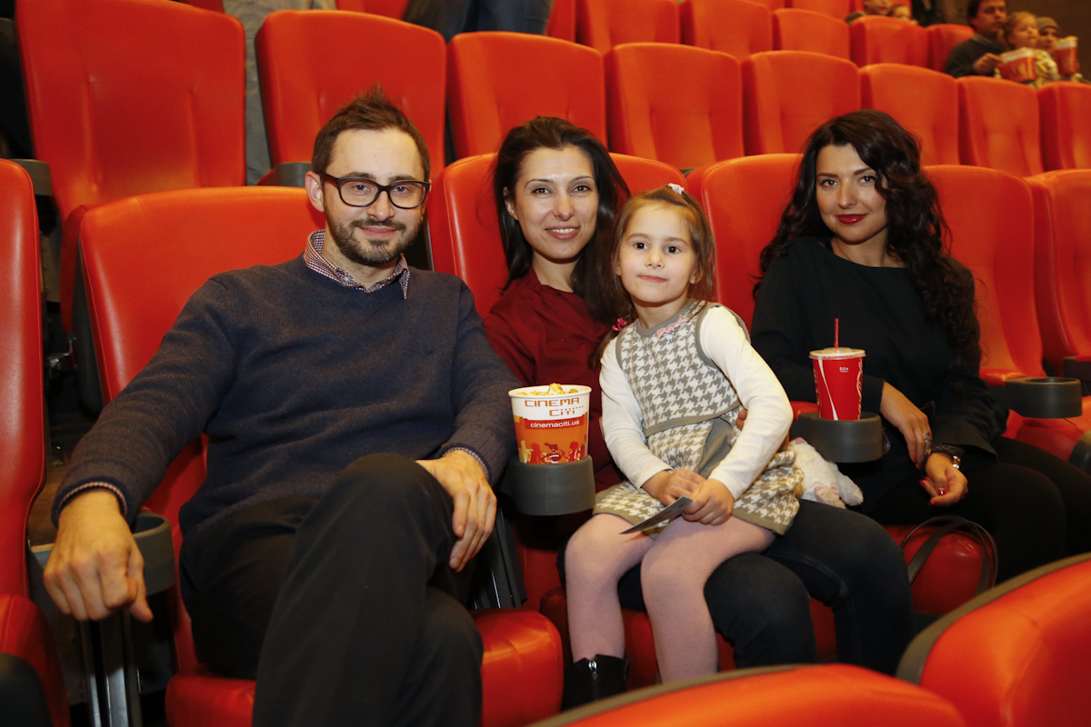 Звезды и их дети посетили премьеру мультфильма "Панда Кунг-Фу 3"
