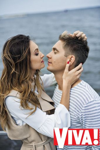 Владимир Остапчук знакомит с женой и дочерью