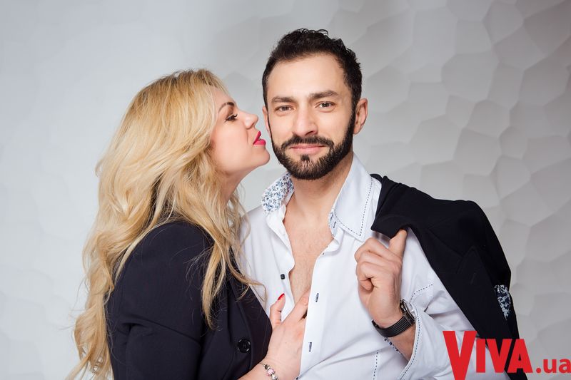 Андрей Kishe и его жена Оксана