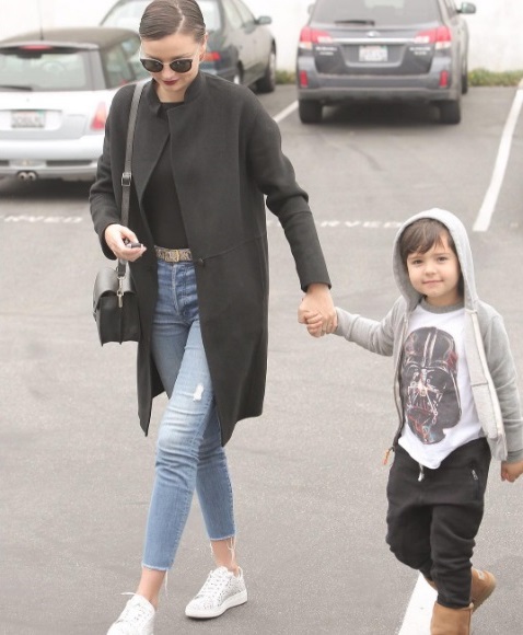 Фотофакт: сын Миранды Керр и Орландо Блума растет настоящим красавцем