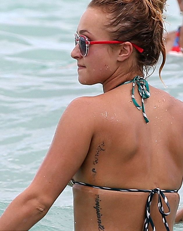 Хайден Панеттьери татуировка