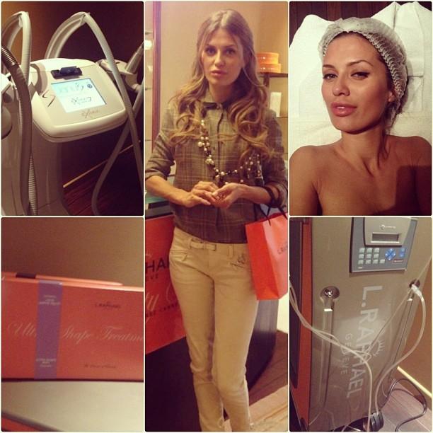 Виктория Боня посетила Спа-салон в Каннах 2013