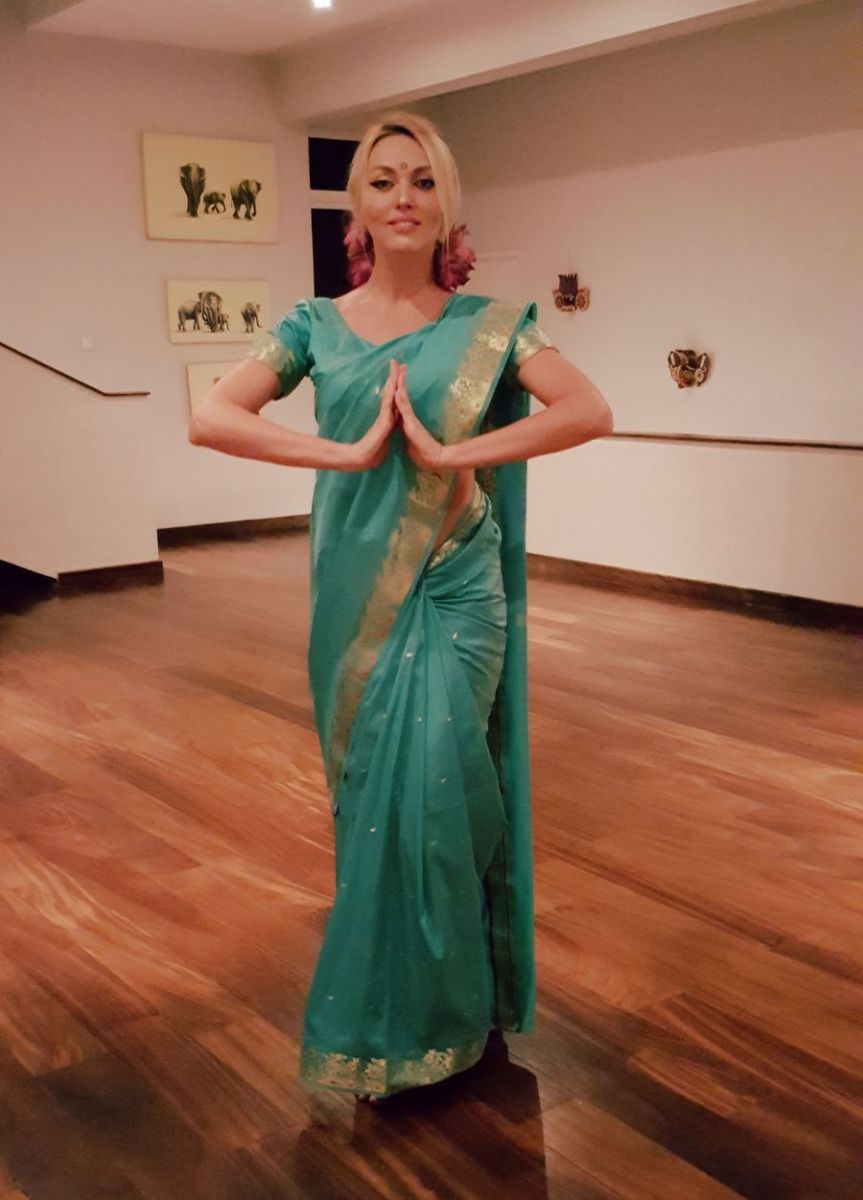 Оля Полякова отпраздновала день рождения в бикини на Шри-Ланке