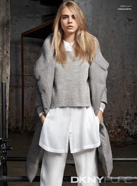 Кара Делевинь в рекламе модного бренда