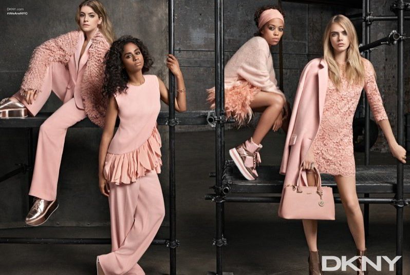 Кара Делевинь в рекламе модного бренда