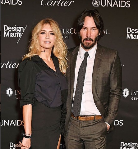 Вера Брежнева блистает на благотворительном вечере с Киану Ривзом