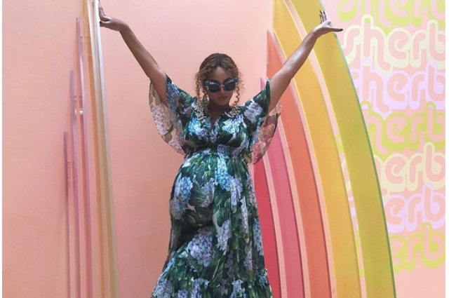 Бейонсе устроила вечеринку в честь будущих малышей