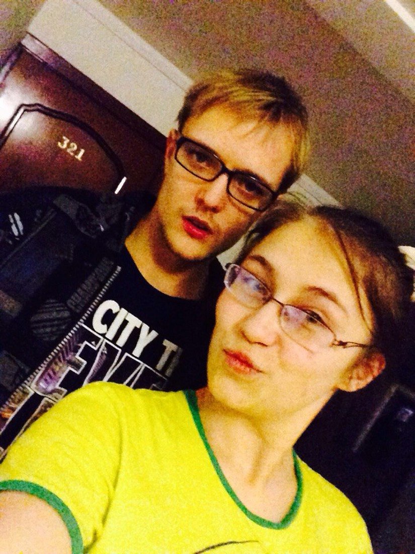 Сын Сергея Зверева и Мария Бикмаева