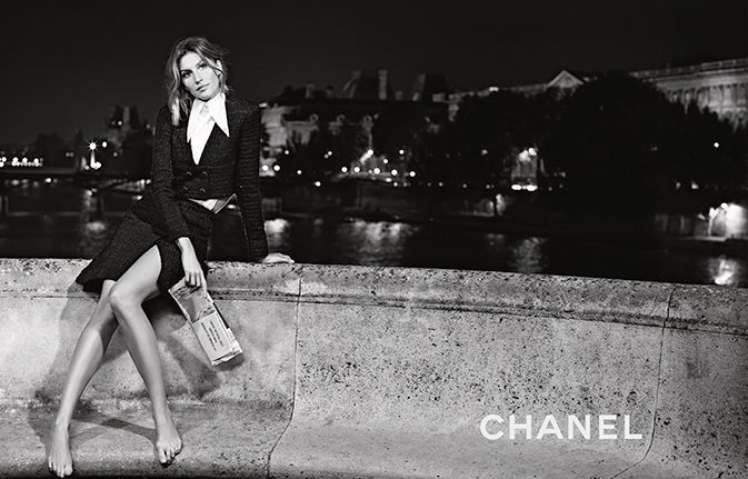 Жизель Бундхен в рекламе Chanel