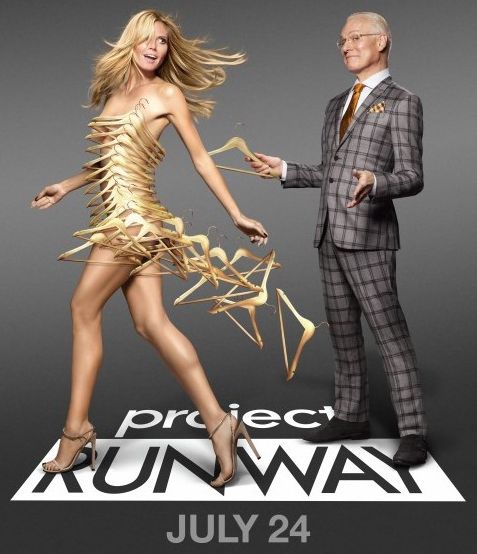 Хайди Клум демонстрирует стройные ножки