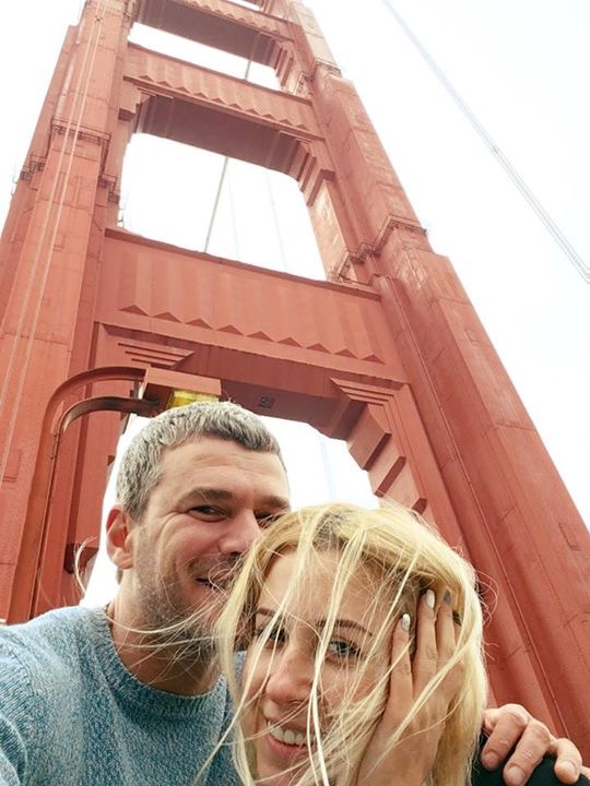 Тоня Матвиенко и Арсен Мирзоян отдыхают в Сан-Франциско