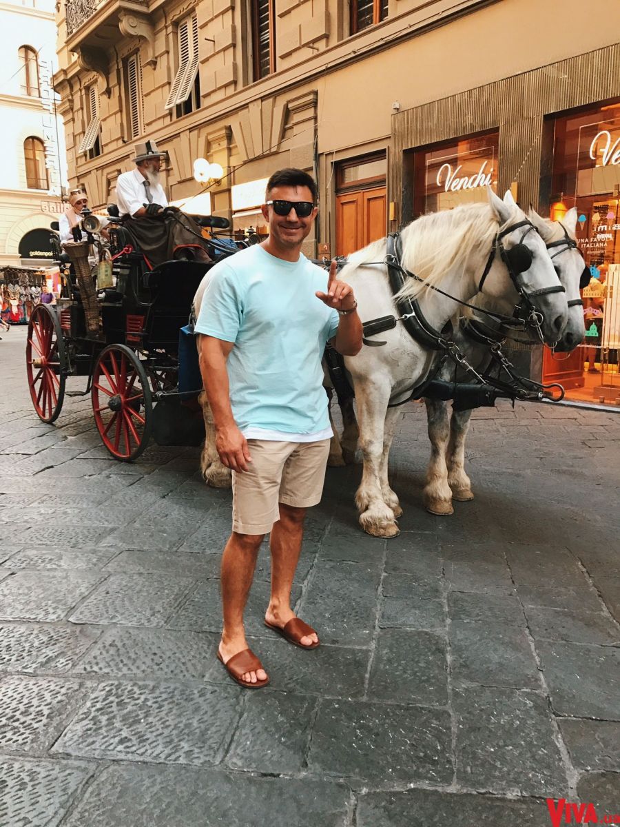 Николай Тищенко и его жена Алла Барановская на отдыхе