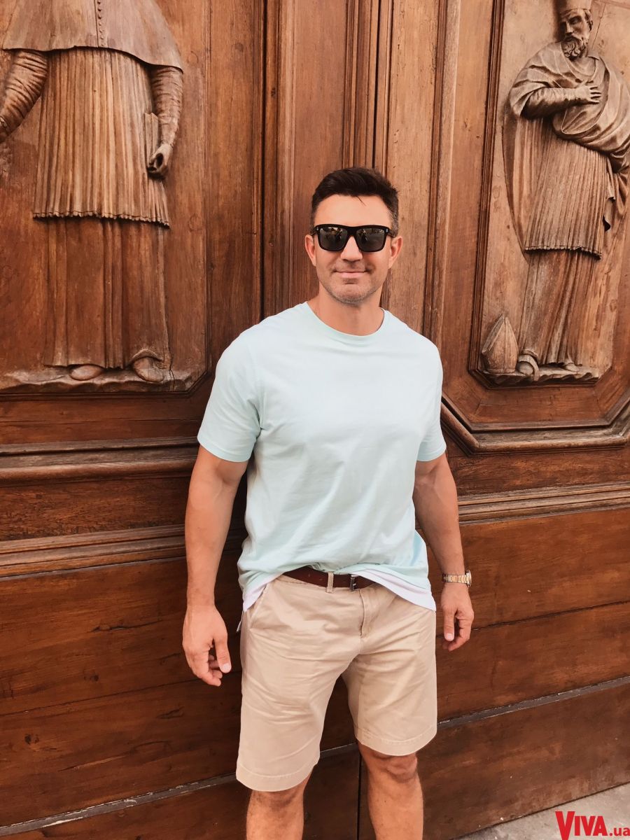 Николай Тищенко и его жена Алла Барановская на отдыхе