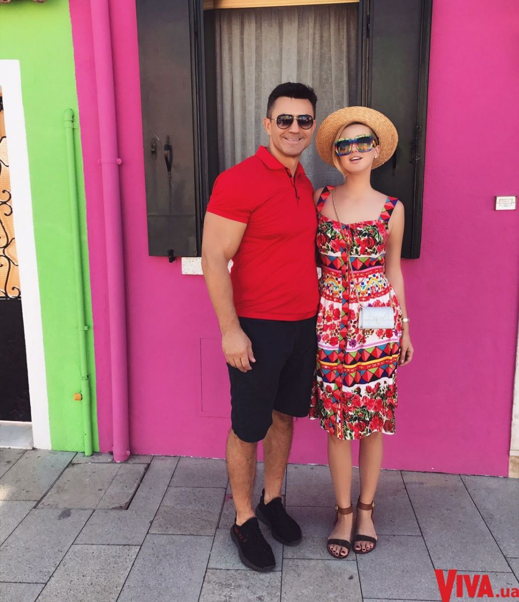 Николай Тищенко и его жена Алла Барановская на отдыхе