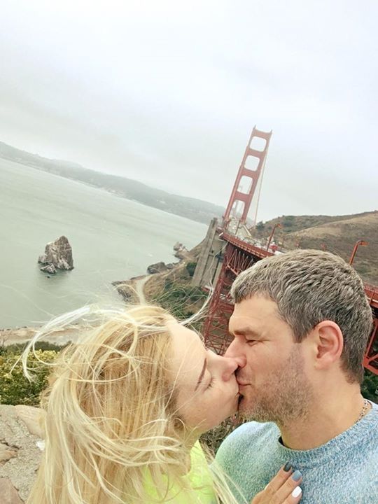 Тоня Матвиенко и Арсен Мирзоян отдыхают в Сан-Франциско