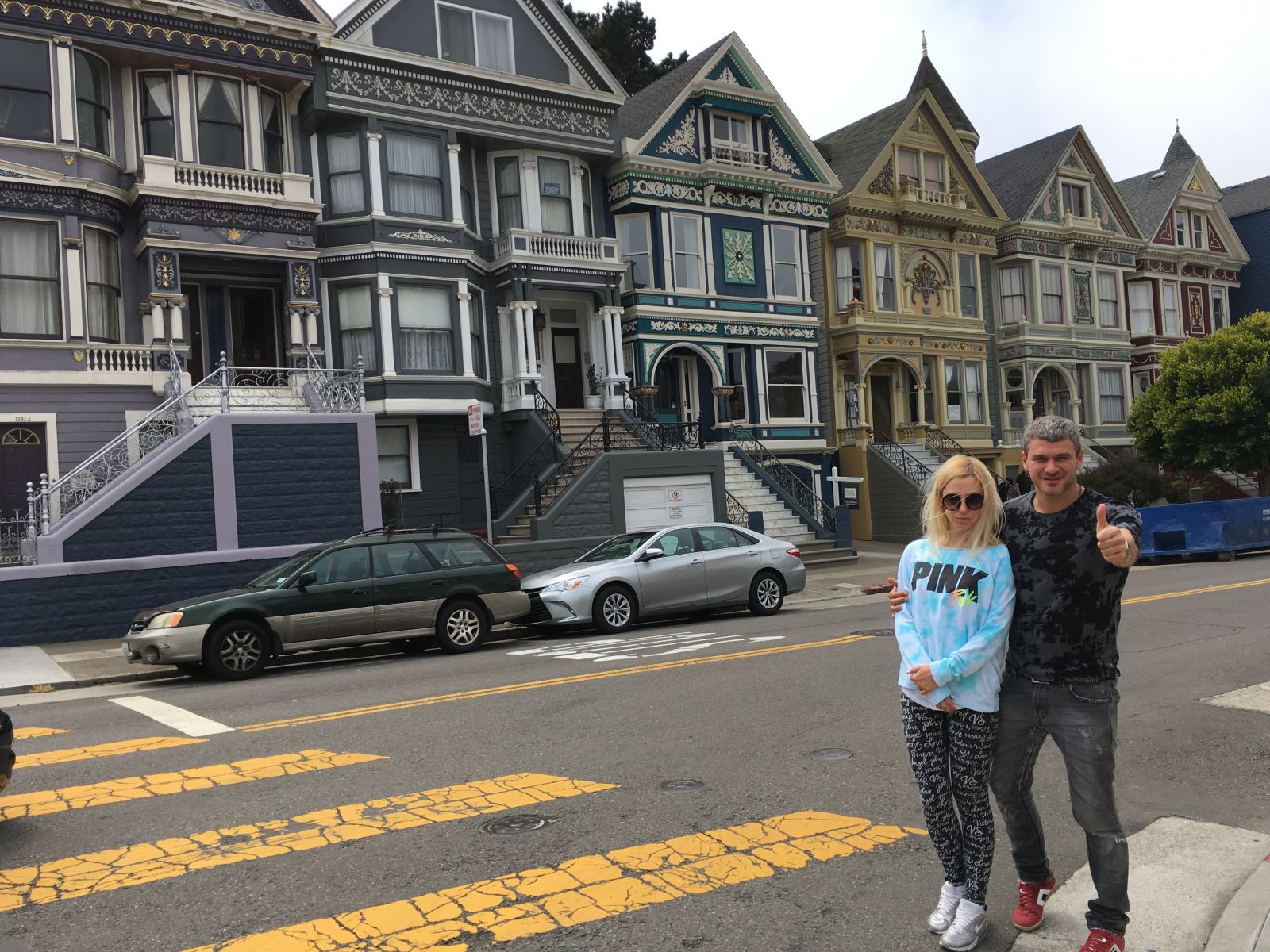 Тоня Матвиенко и Арсен Мирзоян отдыхают в Сан-Франциско